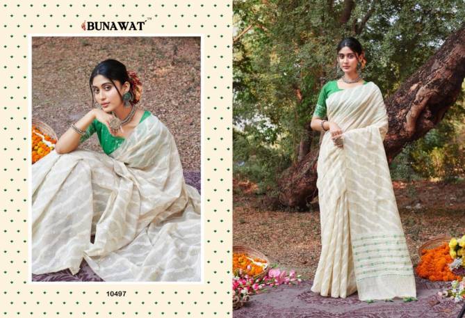 Cotton Jari By Bunawat Heavy Cotton Printed Sarees Wholesale Clothing Suppliers In india